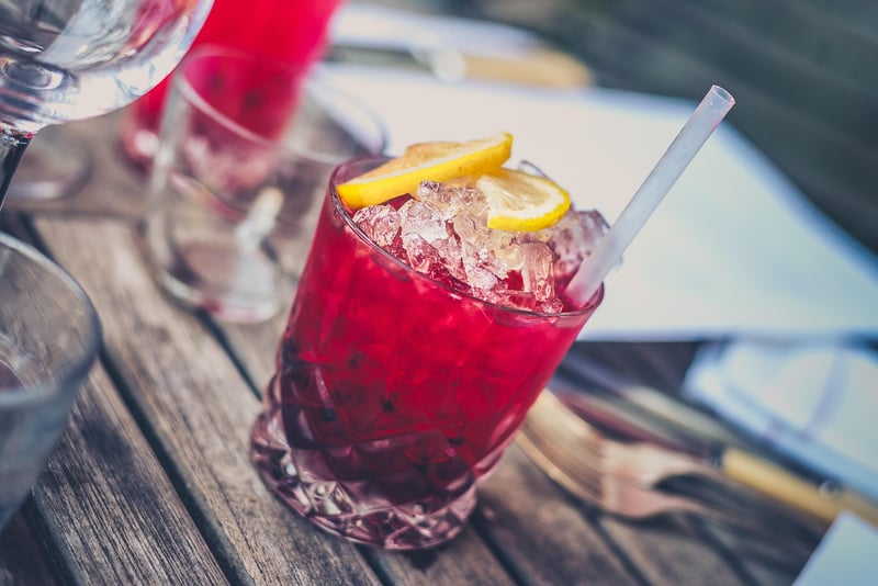 Sunset-inspired Cocktails