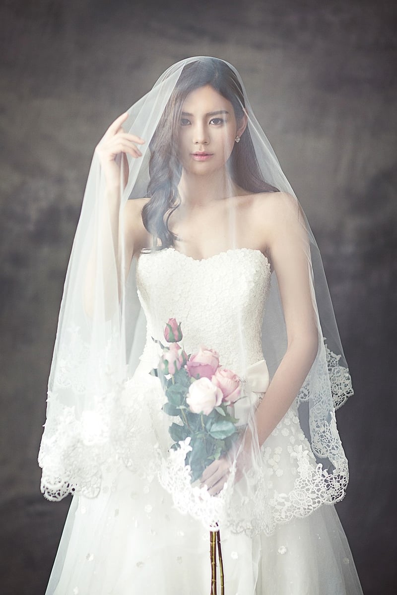 Bride at Sunset